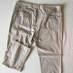 Tan colored jeans